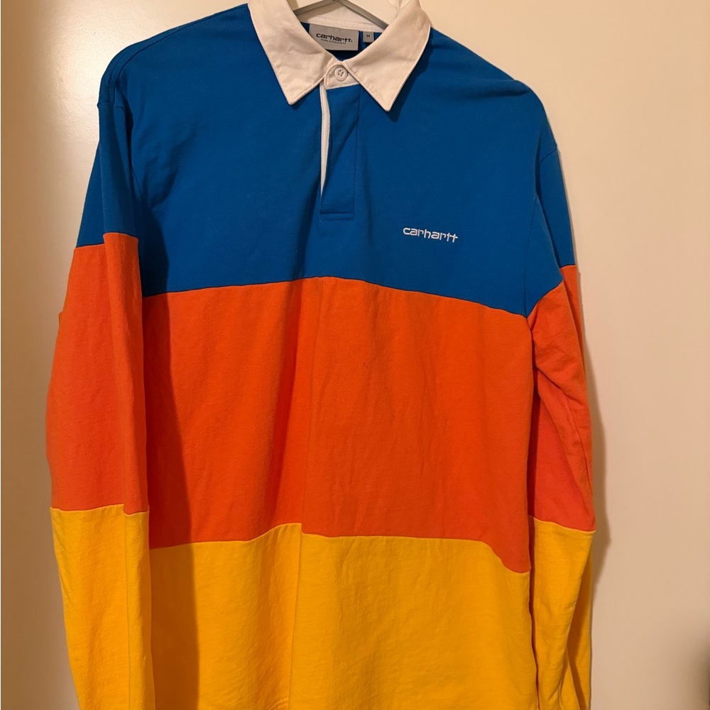 Carhartt WIP Work In Progress Men's Rugby Shirt Size Medium